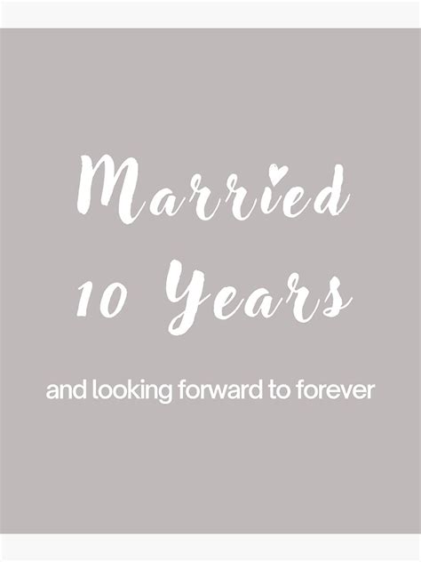 Married 10 Years Shirts 10th Anniversary Shirts For Husband And Wife