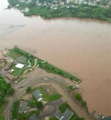 Aerial Photos Show Upper Peninsula Flooding That Has Damaged Hundreds