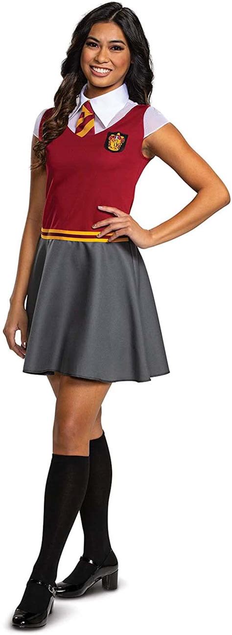 Gryffindor Girls Teen Harry Potter Hogwarts House Uniform Costume Dress