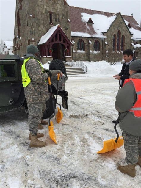 Hydrant Heroes Massachusetts National Guard Shovels Out Easton