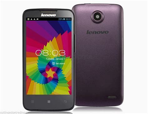 Android Smart Phone Lenovo A820 Mobile 45 Inch Quad Core Dual Sim