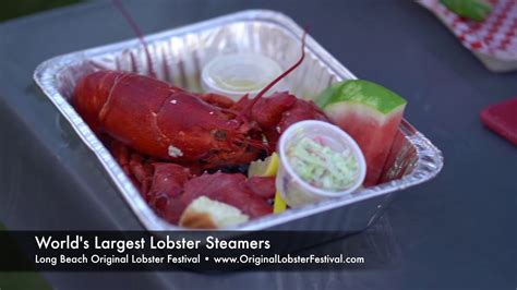 Long Beach Original Lobster Festival Worlds Largest Steamers Youtube