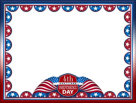 Pngkit selects 210 hd 4th of july png images for free download. 4th July Transparent PNG Frame | Gallery Yopriceville - High-Quality Images and Transparent PNG ...