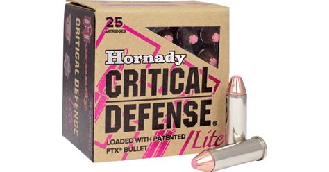 Hornady Critical Defense Lite Ammunition