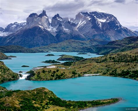 Lago Pehoe Torres Del Paine Chile Mountain Photography By Jack Brauer