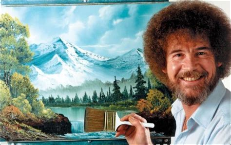 The Work Of Beloved Tv Artist Bob Ross Is Finally Being Recognized In