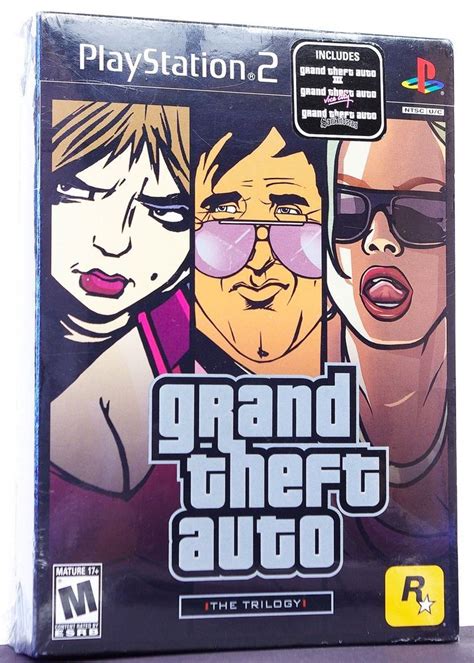 Grand Theft Auto Trilogy Ps2 Playstation 2 New Vice City
