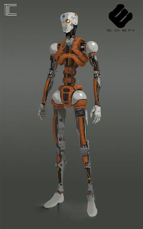 Artstation Raw Data Androids Trevor Claxton Travelerstrevor Robot