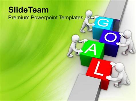 Teamwork Concept To Achieve Goals Powerpoint Templates Ppt Themes