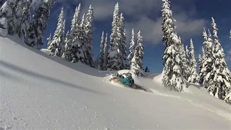 Backcountry Powder Snowmobiling And Jumping In Whistler With Geoff Kyle Youtube