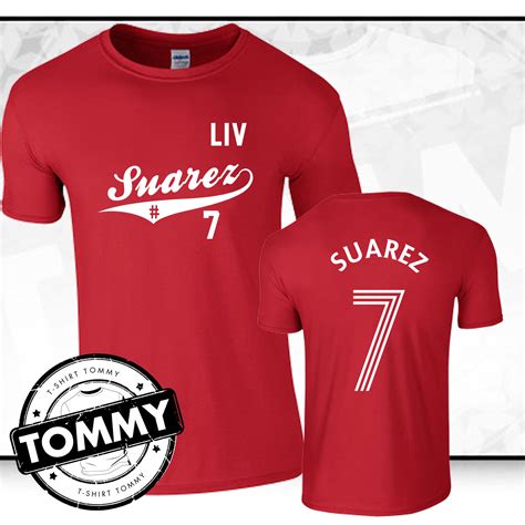 Luis Suarez Liverpool FC T-Shirt, suarez tshirt, liverpool tshirt **NEW ...