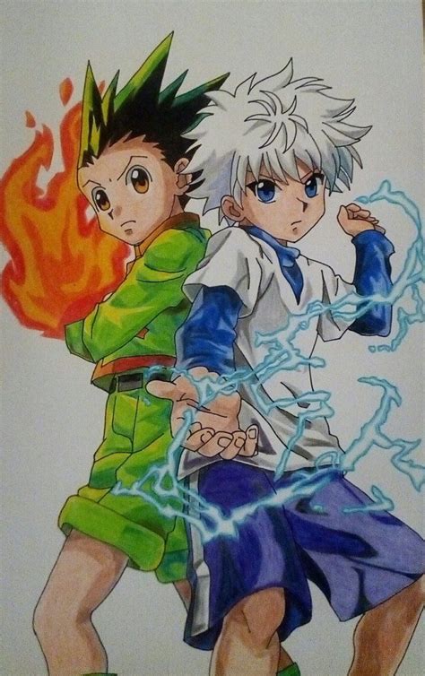 Hunter X Hunter Gon Killua Hunter Anime Hunter X Hunter Character