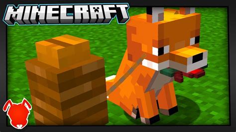 Minecraft How To Tame Fox Approach Two Wild Foxes While Crouching