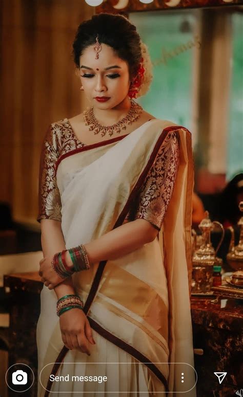 Traditional Kerala Saree Blouse Designs Wedding Saree Blouse Designs