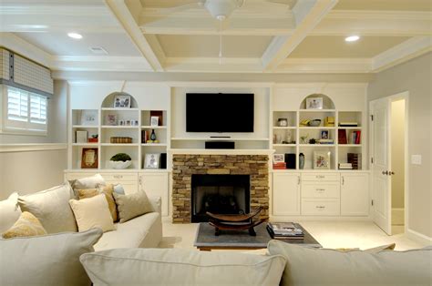 15 Most Elegant Built In Shelves Around Fireplace In A Trendy Living