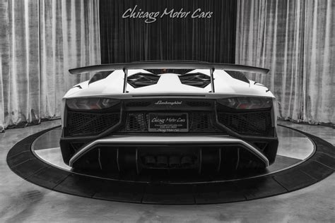 Used 2016 Lamborghini Aventador Lp750 4 Sv Roadster Msrp 604k Carbon