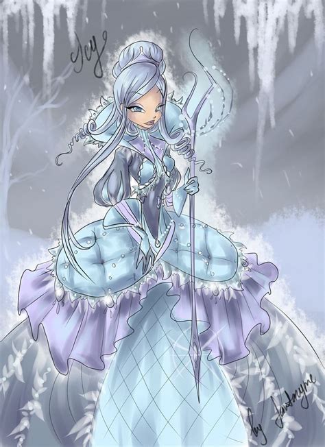 Icy Ice Queen By Fantazyme On Deviantart Queen Anime Ice Queen Winx