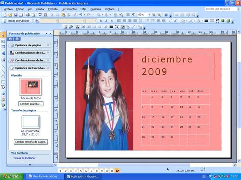 Herramientas OfimÁticas Cristina Como Crear Un Calendario En Publisher