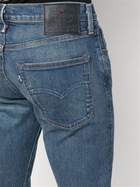 Levi S Made And Crafted Five Pocket Straight Leg Jeans Farfetch