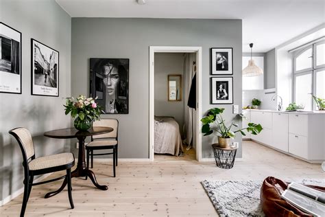 A Small Grey And White Scandinavian Apartment — The Nordroom