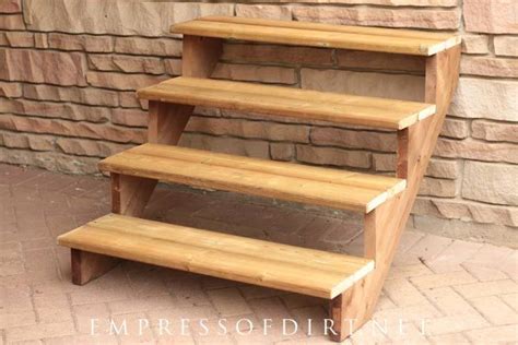 How To Build A Simple Staircase Plant Stand Empress Of Dirt Diy