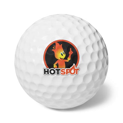 Hot Spot Golf Balls 6pcs Hot Spot Convenience Stores