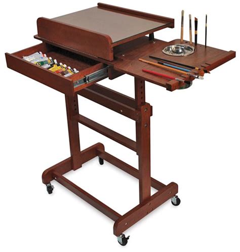 Craftech Rolling Painting Table Blick Art Materials Art Studio