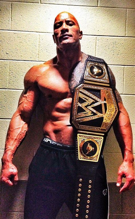 The Rock WWE Champion The Rock Dwayne Johnson Dwayne The Rock Wwe The Rock Rock Johnson