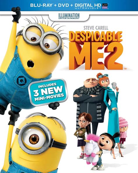 Despicable Me 2 Blu Ray Dvd Digital Hd With Ultraviolet Reviews