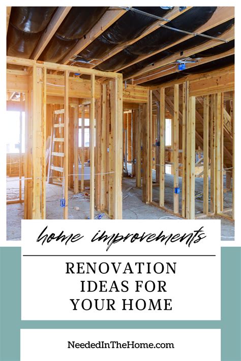 Home Improvement And Renovation 6 Practical Ideas
