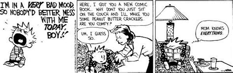 Mothers Day Special Calvin And Hobbes Comics Calvin And Hobbes Bad Mood