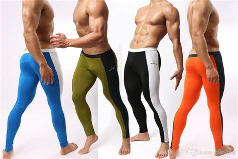 Braveperson Sexy Mans Yoga Pants Fitness Sleepwear Skiny Tights For Man Sports Underwear Gym