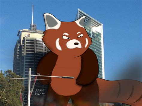 Red Panda Attacks Sydney By Makkujira On Deviantart