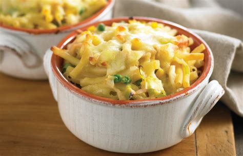 1.heat a large pan over medium/high heat. Creamy chicken and leek pasta bake for one - Healthy Food ...