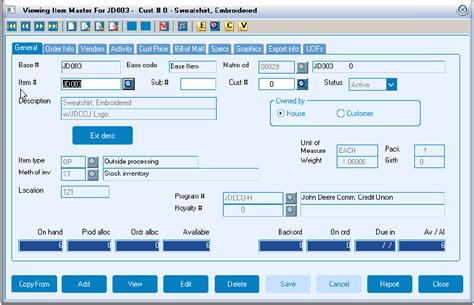 Item Master Maintenance Knowledgebase Profitmaker Fulfillmentplus