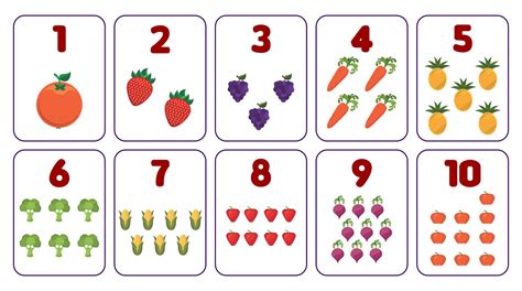 10 Best Printable Number Card 1 10