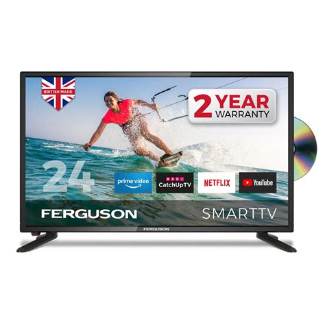 Ferguson 24 Inch Smart Hd Ready Led Tv With Dvd Player Digital Tec