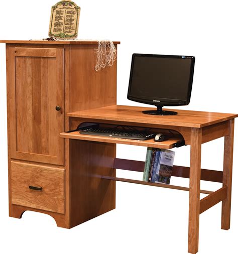 Clark Computer Desk In Cherry With Ocs 103 Mx