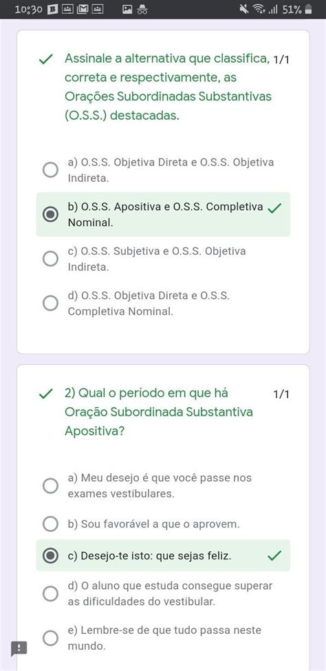 Assinale Abaixo A Alternativa Que Classifica Correta E Respectivamente