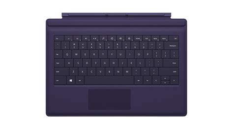 Restored Microsoft Surface Pro 3 Type Cover Purple Refurbished