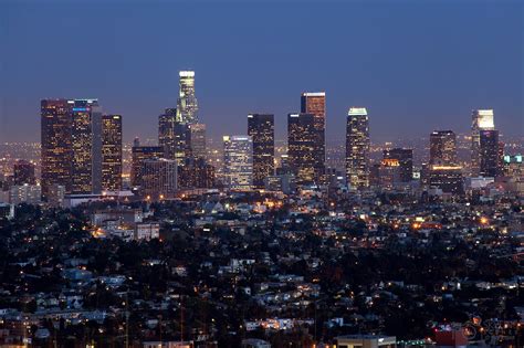 Downtown Skyline of Los Angeles, California