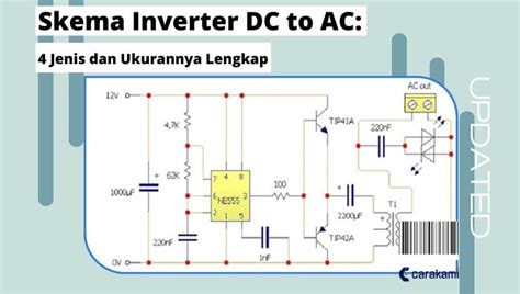 Skema Inverter Dc To Ac 4 Jenis Dan Ukurannya Lengkap
