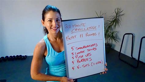 20 Minute Workout Challenge 20 Minute Workout Workout Challenge Workout