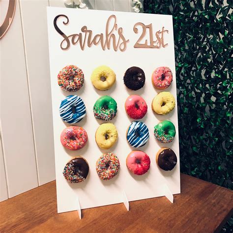 1632 Donut Wall Stand Party Event Decoration Donut Bar Etsy