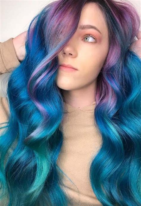 Blue Hair Color Shades Blue Hair Dye Tips Royal Blue Hair Dyed Hair
