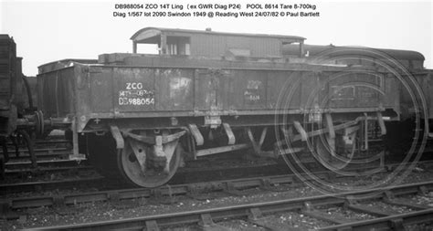 Paul Bartletts Photographs Br Gwr Ling 14t Ballast