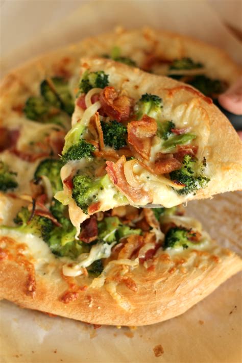Check spelling or type a new query. Broccoli Bacon Cheddar Pizza - Gather for Bread