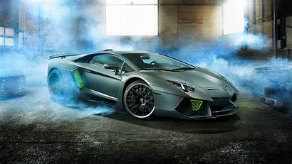 Lamborghini Aventador Hamann Limited Desktop Wallpapers Smoke