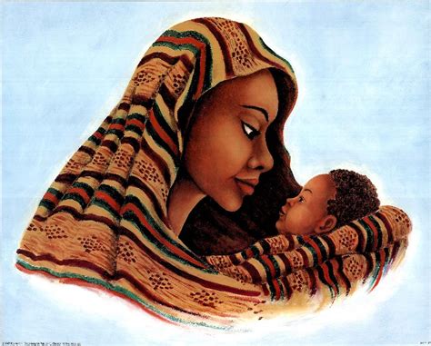African American Black Mother And Child Clip Art Library