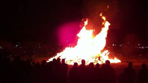 Easton Area High School Annual Bonfire Youtube